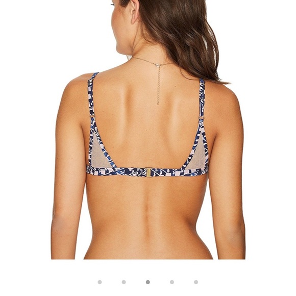 Sun Shadow Rip Curl Triangle Bikini Fixed Top - Picture 3 of 7